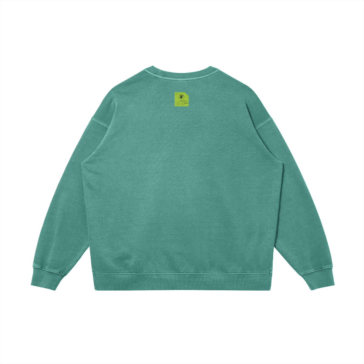 Sweatshirt Oversized Side Slit Faded | IconicFrensh ®